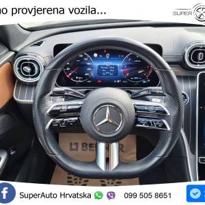 Mercedes C 220d Aut. 200 KS, REG 07/26 u PDV-u LED+KAM+GR SJED+VIRT+ASIST