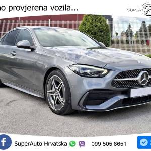 Mercedes C 220d Aut. 200 KS, REG 07/26 u PDV-u LED+KAM+GR SJED+VIRT+ASIST