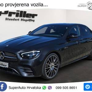 Mercedes E 220d 4M Aut. AMG line 200 KS, 360+ACC+LED+NAVI+GR SJED+VIRT