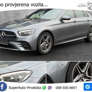 Mercedes E 220d Aut. AMG line 200 KS, KAM+NAVI+GR SJED+LED+VIRT