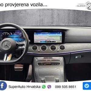 Mercedes E 220d Aut. AMG line 200 KS, KAM+NAVI+GR SJED+LED+VIRT
