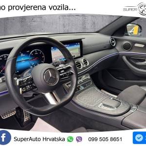 Mercedes E 220d Aut. AMG line 200 KS, KAM+NAVI+GR SJED+LED+VIRT
