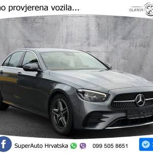 Mercedes E 220d Aut. AMG line 200 KS, KAM+NAVI+GR SJED+LED+VIRT