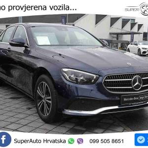 Mercedes E 220d Aut. AVANTGARDE 200 KS, KAM+LED+NAVI+GR SJED+VIRT