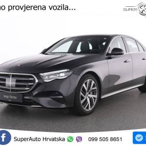 Mercedes E 220d Aut. Exclusive 197 KS, PANO+360°+ACC+GR SJED+KEY+VIRT+LANE