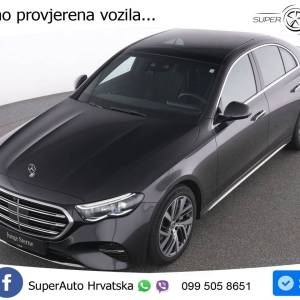 Mercedes E 220d Aut. Exclusive 197 KS, PANO+360°+ACC+GR SJED+KEY+VIRT+LANE
