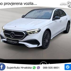 Mercedes E 450d V6 4M Aut. AMG 367KS, 360+ZRAČNI+PANO+NAVI+4x GR SJED+VIRT+LED