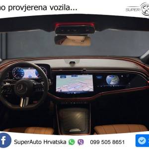 Mercedes E 450d V6 4MATIC Aut. 367KS, 360+ZRAČNI+PANO+NAVI+GR SJED+VIRT+LED