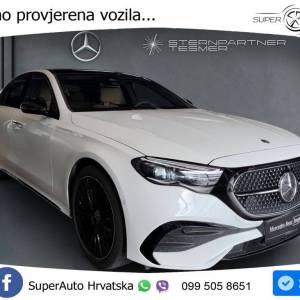 Mercedes E 450d V6 4MATIC Aut. 367KS, 360+ZRAČNI+PANO+NAVI+GR SJED+VIRT+LED