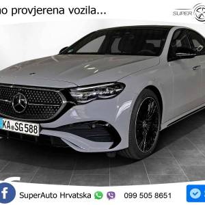 Mercedes E 450d V6 4MATIC Aut. 367KS, 360+PANO+NAVI+GR SJED+VIRT+LED