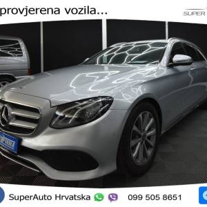 Mercedes E T 220d Aut. 194 KS, KAM+VIRT+GR SJED+LED+LANE