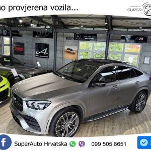 Mercedes GLE Coupe 350d 4M Aut. AMG 272 KS, PANO+ZRAČ+360+GR SJED+ACC+VIRT+LANE