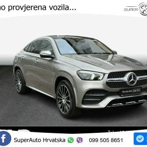 Mercedes GLE Coupe 350d 4M Aut. AMG 272 KS, PANO+ZRAČ+360+GR SJED+KEY+VIRT+LANE