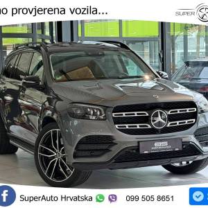 Mercedes GLS 400d 4M AMG 330 KS, 7-SJED+ZRAČNI+LED+4xGR SJED+ACC+PANO+VIRT