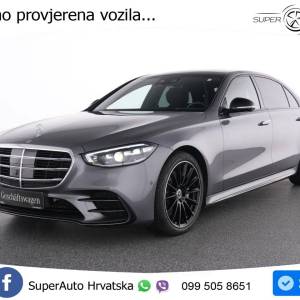 Mercedes S 350d Aut. AMG 313 KS, PANO+ZRAČ+360+GR SJED+ACC+KEY+VIRT