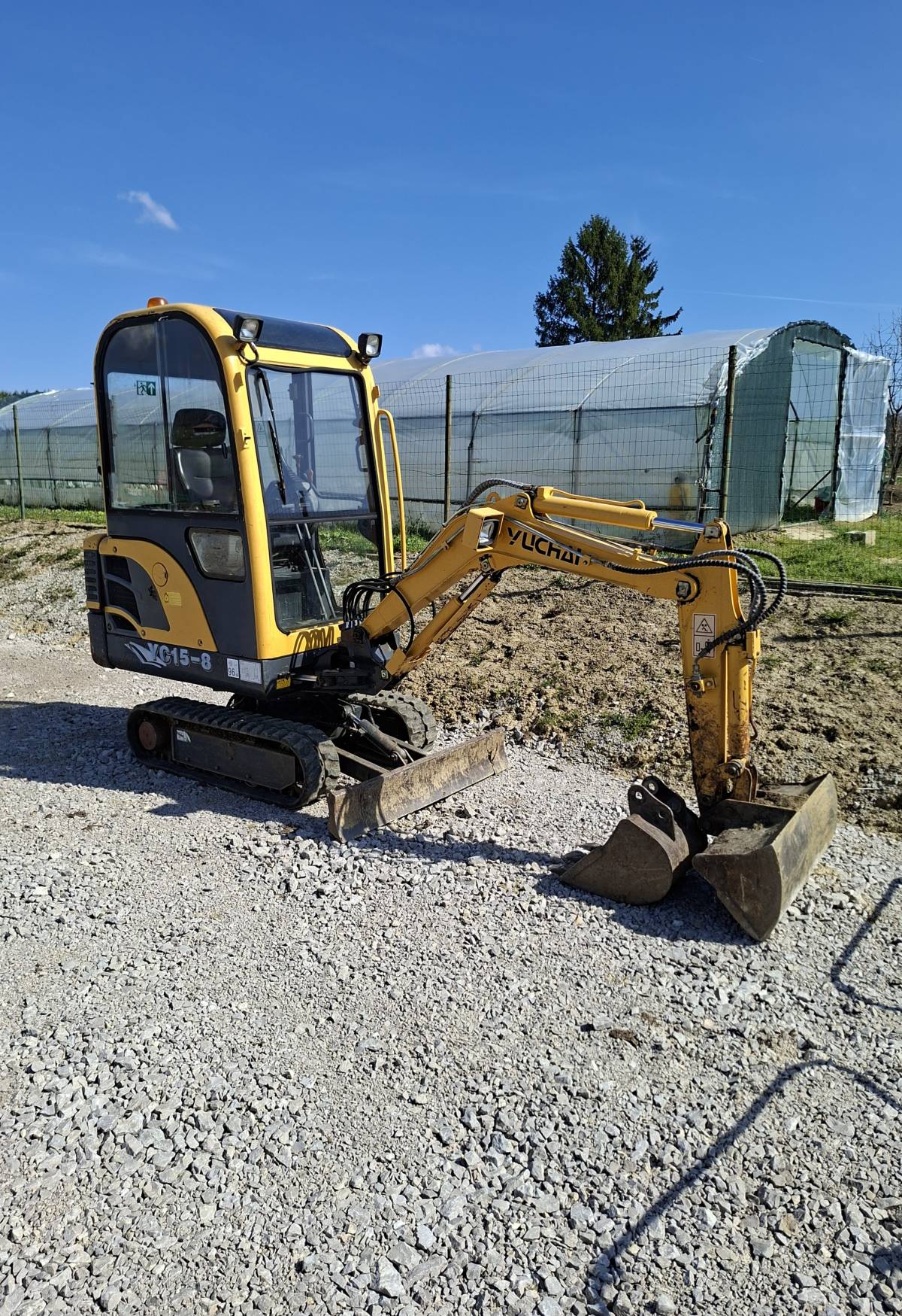 Minibager YUCHAI YC 15-8 1,7t