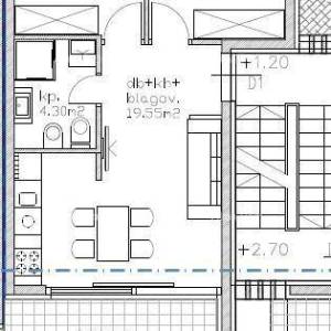 Moderan  apartman u bloku D s dva parkirna mjesta, blizina Umaga!