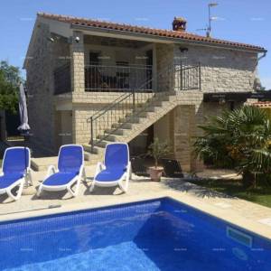 Moderna, rustikalna kamena vila s bazenom, Poreč!