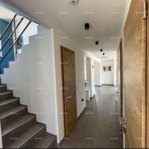 Moderna vila u Istri s pogledom na more, krovnom terasom i uređenim vrtom – 800 m od plaže