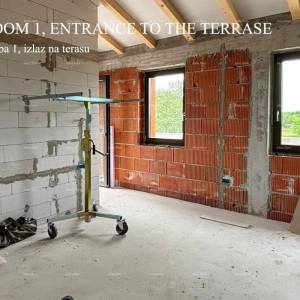 Na prodaju kuća u gradnji s bazenom – Bale, okolica