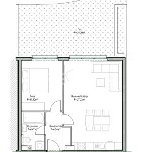 Najam, Ured, Savica, Vladimira Ruždjaka, 50m2
