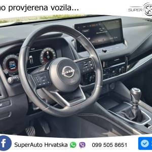 Nissan Qashqai 1.3 DIG-T N-Connecta 140 KS, REG 07/26 ACC+360+GR SJED+LED+VIRT
