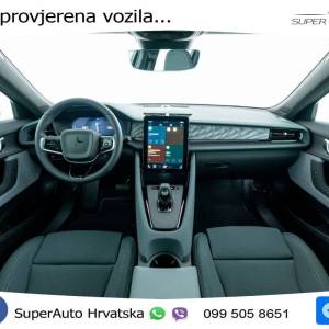 NOVO Polestar 2 Long Range 82 kWh 299 KS, LED+ACC+4xGR SJED+PANO+PDC+360