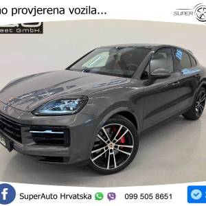 NOVO Porsche Cayenne Coupe S 4.0 V8 Tiptronic S 475 KS, ZRAČNI+ACC+4xGR SJED+360