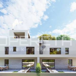 Novogradnja – Dvosoban stan s bazenom 101 m2, Vrsi, Zadar