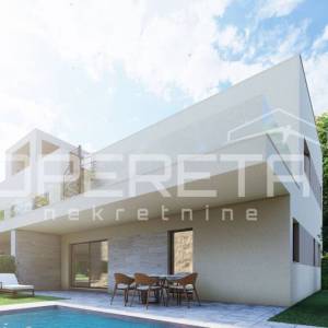 Novogradnja – Dvosoban stan s bazenom 101 m2, Vrsi, Zadar