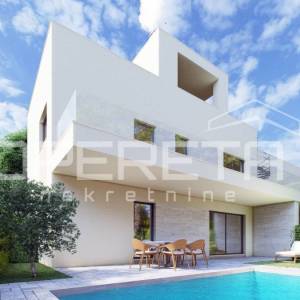 Novogradnja – Dvosoban stan s bazenom 101 m2, Vrsi, Zadar