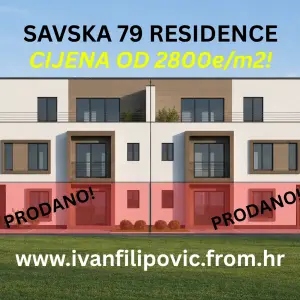 Novogradnja Sesvete, Jelkovec - SAVSKA 79 RESIDENCE