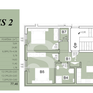 Novogradnja Šijana - 2S+DB + 2 vanjska parkirna mjesta