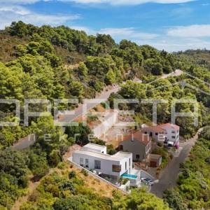 Novoizgrađena dizajnerska vila s bazenom, Brna, otok Korčula