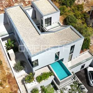 Novoizgrađena dizajnerska vila s bazenom, Brna, otok Korčula