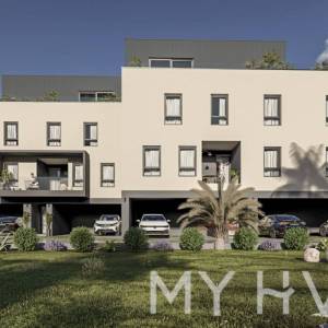 Novoizgrađeni stanovi s parkingom u Vrboskoj