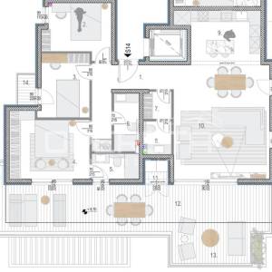 Okrug Gornji / Čiovo – Penthouse S14 novogradnja