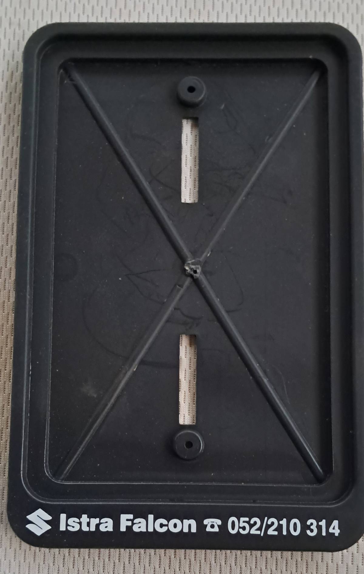 OKVIR REGISTARSKE PLOČICE ZA MOPEDE/SKUTERE PVC (više komada)