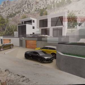 Omiš Lokva Rogoznica građevinsko zemljište 486 m2 + građevinska dozvola