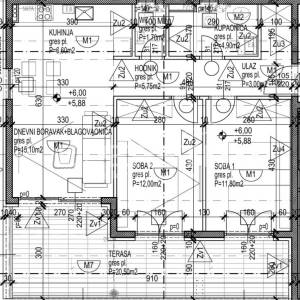 Omiš/Nemira – Novo u ponudi_Novogradnja S13 - 71,10m2 