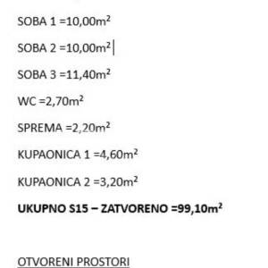 Omiš/Nemira – Novo u ponudi_Novogradnja S15 – 123,72m2 