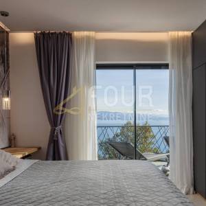 Opatija, Volosko, dvoetažni 4s+db, novogradnja, panoramski pogled