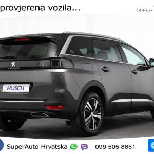Peugeot 5008 1.2 PureTech Aut. GT 130 KS, 7-SJED+LED+ACC+GR SJED+KAM+VIRT+PDC