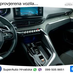 Peugeot 5008 1.2 PureTech Aut. GT 130 KS, 7-SJED+LED+ACC+GR SJED+KAM+VIRT+PDC