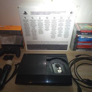 PlayStation 3 Super Slim - FULL BOX (Kutija, priručnik, Move,12 igara)