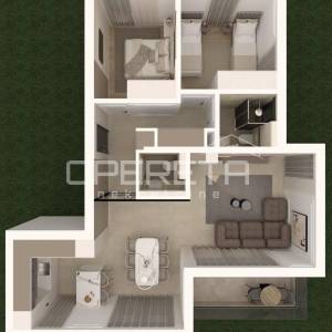 Podstrana - dvosoban stan u modernoj novogradnji
