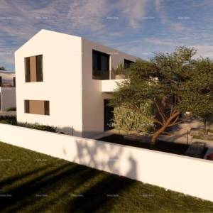 Pogled na more!! Prodaja zemljišta s  građevinskom dozvolom i projektom, okolica Vodnjana!