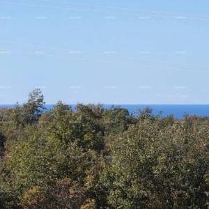 Pogled na more!! Prodaja zemljišta s  građevinskom dozvolom i projektom, okolica Vodnjana!