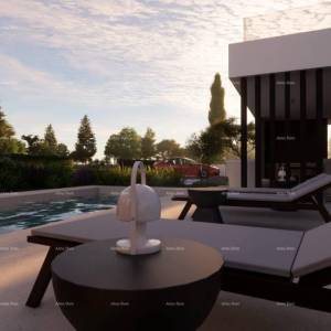 Pogled na more!! Prodaja zemljišta s  građevinskom dozvolom i projektom, okolica Vodnjana!