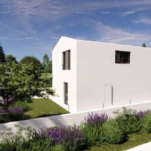 Pogled na more!! Prodaja zemljišta s  građevinskom dozvolom i projektom, okolica Vodnjana!